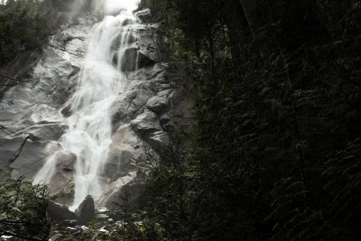 corriente cascada corriente agua naturaleza verde árboles paisaje
