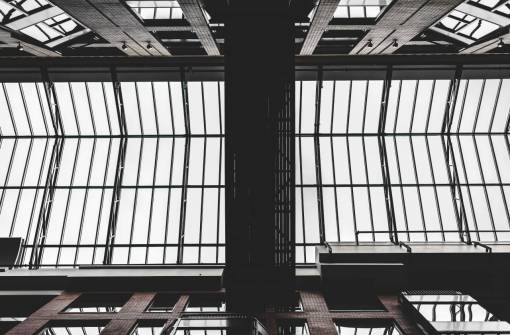 ceiling architecture  building  infrastructure  design  black and white  ceiling
