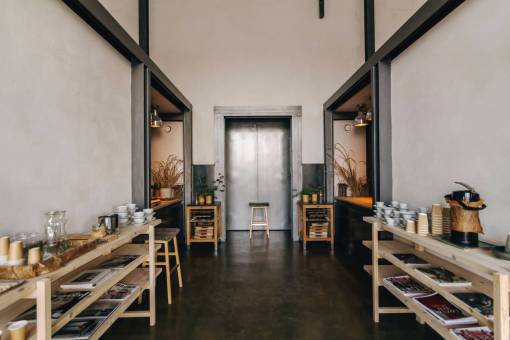 shelf architecture  building  infrastructure  indoor  door  kitchenware  wooden