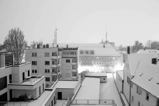 rooftop-pool architecture  building  infrastructure  rooftop  village  black and white
