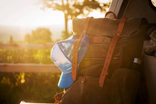 backpacking backpacking  trip  nature  sun  golden  backpack  travel