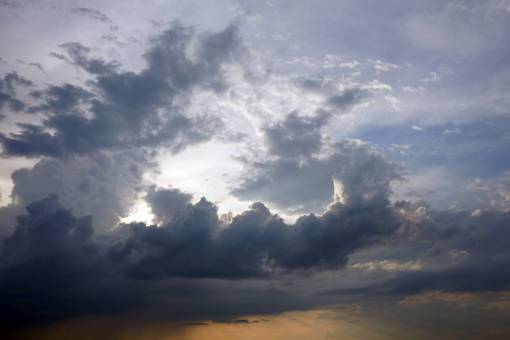 cloudscape clouds  dusk  sunset  sky  background  scene  cloudscape