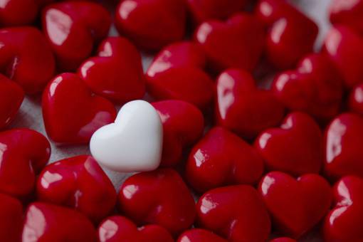 corazon corazón caramelo fondo amor rojo blanco romantico