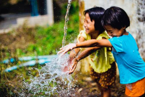 laughter kids  people  fun  playing  water  smiles  happy