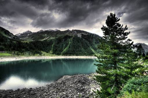 lake  water  mountains  landscape  nature  outdoors  grey