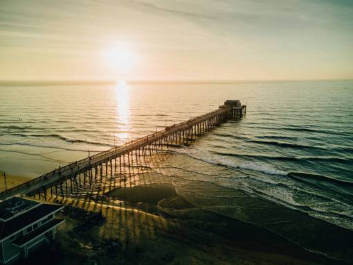 muelle naturaleza agua mar océano muelle puente horizonte