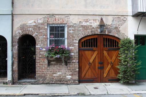 entrance old  door  building  exterior  entrance  wall  stucco