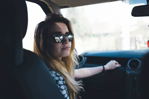 cortar gente mujer coche sombras gafas de sol belleza pasajero