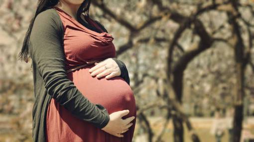 pregnant people  woman  clothing  pregnant  trees  sunny  summer
