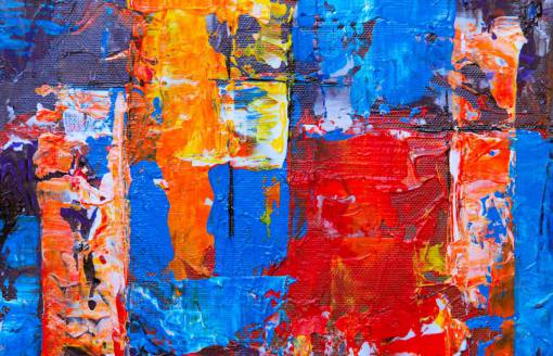 acrylic-painting splatter  abstract  painting  art  artist  canvas  brush