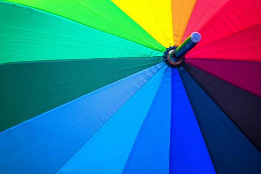 artico todavía elementos cosas paraguas colores líneas patrones