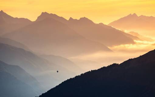 cordillera mountain sunrise nature outdoors landscape mountain range;sunset sunset