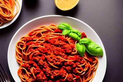 herb tomato gourmet meal food pasta noodles plate