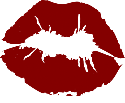  ink kiss paint png abstract overlay illustration