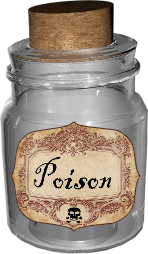 label  png label halloween decoration overlay gold poison jar