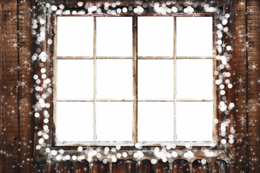 window fundo de madeira windows janela sobreposição de natal png