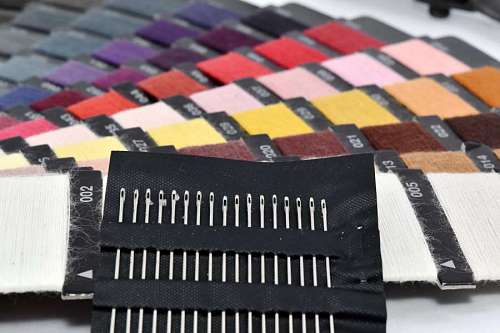 tailoring craft sewing needle tailoring industry colorful equipment colors  sy skreddersy farge handverket mote