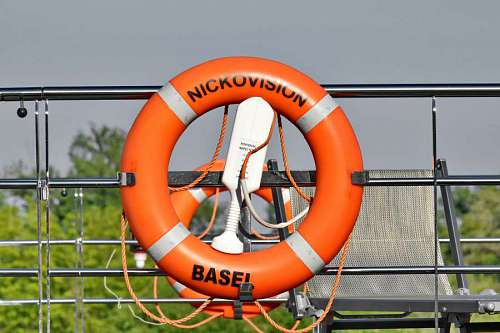 emergency equipment safety preserver rescue buoy rope security float lifeguard emergency boat
