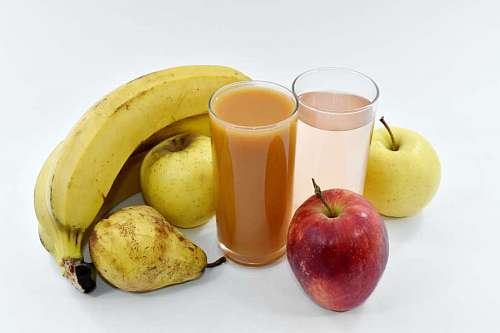 banana-dish-fruit fruit banana water apples drinking apple juice pear cocktail diet