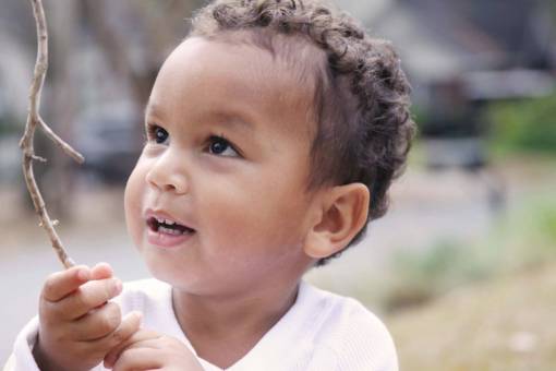 baby  boy  face  black  young  little  child