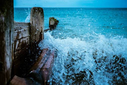 salpicadura naturaleza agua océano mar splash ola madera