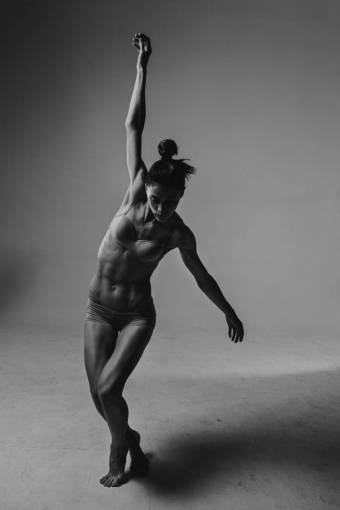sexo gente, mujer, baile, sexy, desnudo, blanco y negro, monocromo