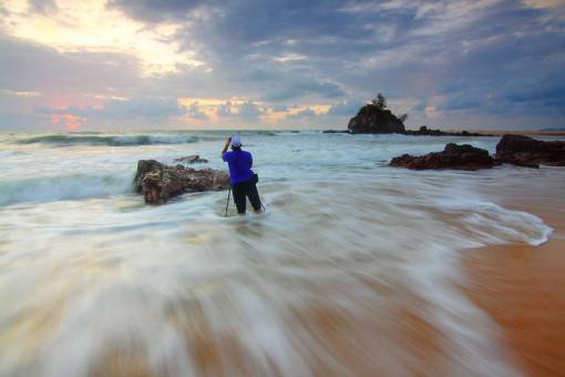 sea  ocean  water  waves  rocks  formation  sand