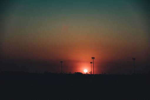 tarde atardecer anochecer noche tarde cielo oscuro