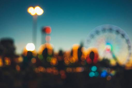 riding amusement park  fair  rides  fun  blurry  entertainment
