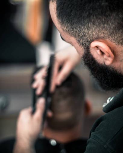 recortable barbero corte de pelo hombre peine tijeras barba