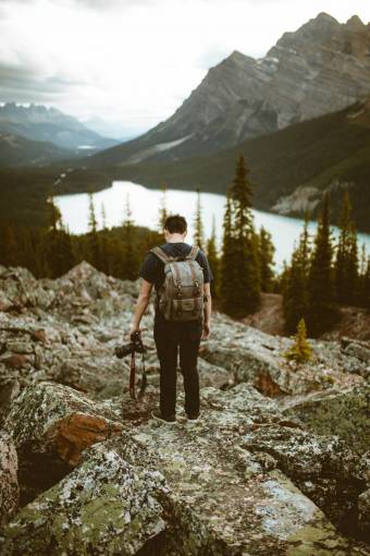 backpacking Boy  guy  man  male  person  people  lake