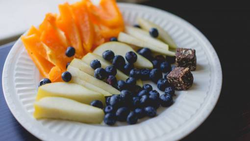 blueberries fruit  plate  food  blueberries  pear  snack  healthy