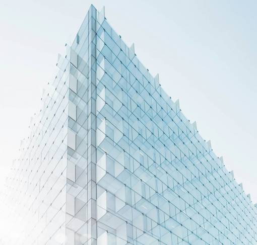 technology Geomatric structure of futuristic building