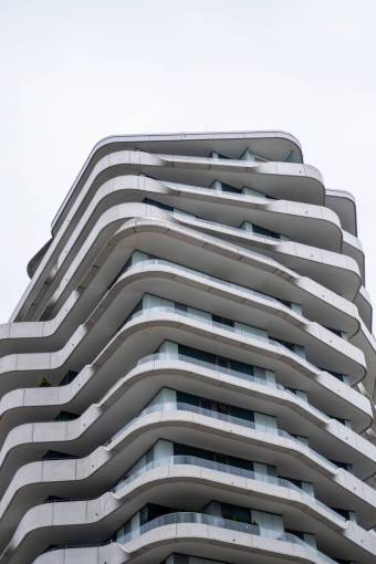 apartamento edificio moderno arquitectura ciudad apartamento estructura balcón
