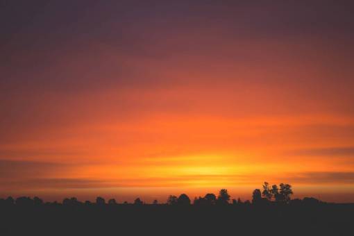 tarde atardecer anochecer cielo horizonte silueta sombras paisaje