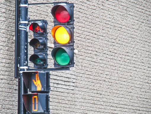 direction traffic  light  city  red  yellow  green  building