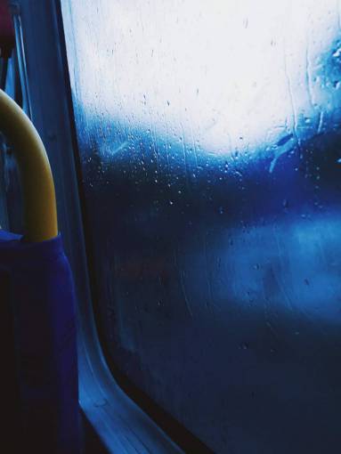 drop transportation car window;train;rain;blue raindrop window drop rain