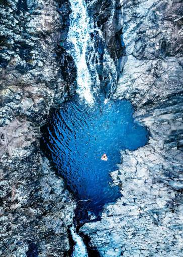 rocks wet waterfall;australia;adventure water outdoors nature landscape blue