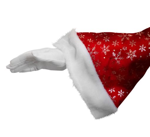 humor  christmas overlay season winter celebration santa hand png