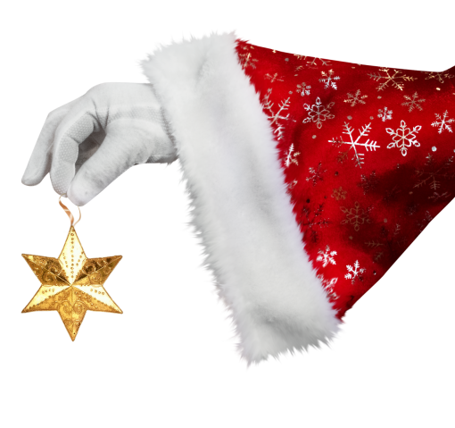 png celebration overlay winter santa hand decoration christmas