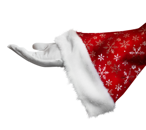20s  winter png season celebration santa hand overlay christmas