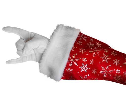 humor  winter santa hand season celebration overlay png christmas