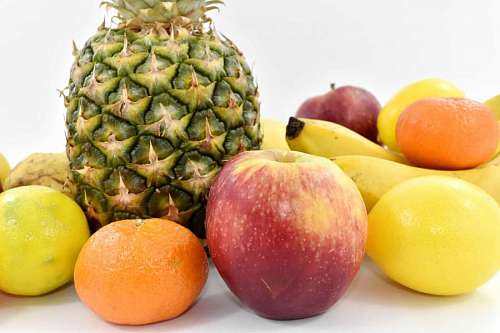 apple citrus pineapple juice orange health vitamin produce fruit kb