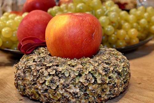 apples grapes celebration decorative dinner table fruit still holiday health