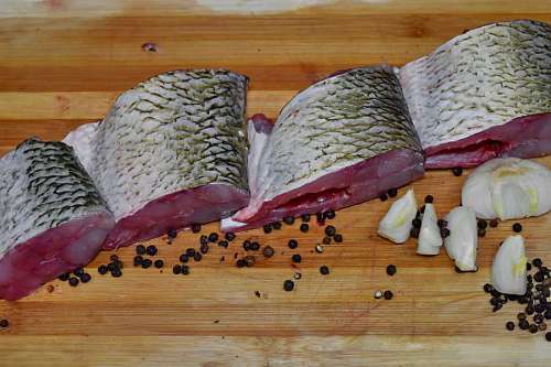 freshwater dinner  dinner table  fresh  freshwater fish 