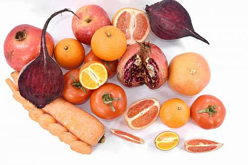 fruit carrot beetroot fresh mandarin grapefruit pomegranate organic cc0 kb