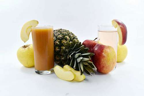 fruit juice pineapple cocktail organic vitamin vegan apple