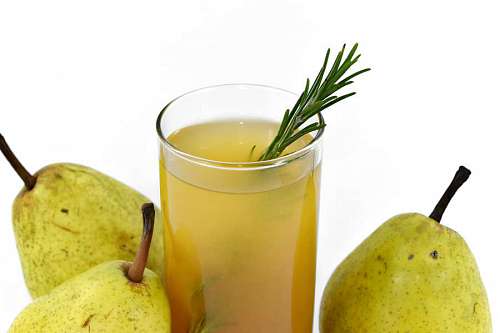 mint-green fruit liquid juice fresh vitamin pears mint beverage rosemary