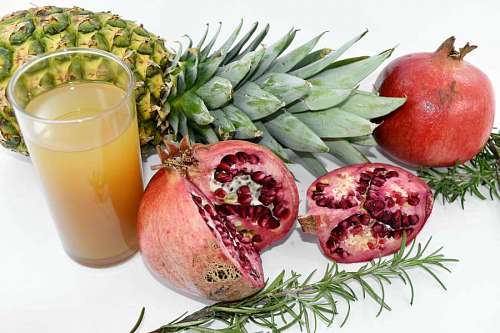syrup fruit pineapple syrup cocktail rosemary pomegranate vitamin vegetable diet frutta melograno sciroppo ananas rosmarino vegetale cibo dieta vitamina