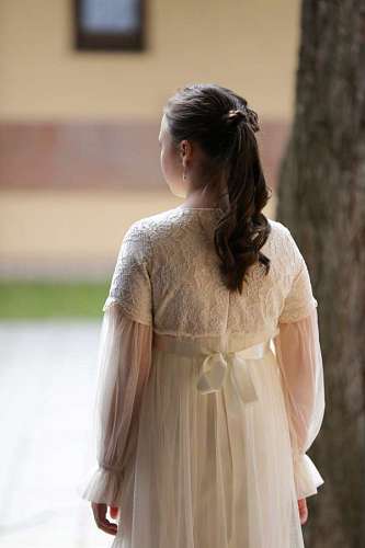 garment hairstyle princess outfit pretty garment cardigan nature